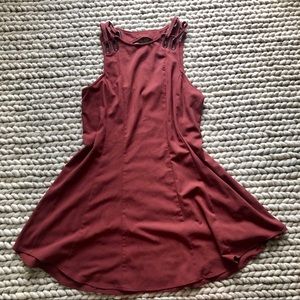 Free People Maroon dress